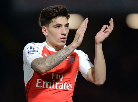 Bellerin đang chiến đấu cho một suất ở ĐT Tây Ban Nha tham dự EURO 2016