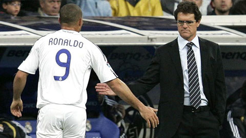 Ronaldo “béo” mỉa mai thầy cũ Capello lỗi thời