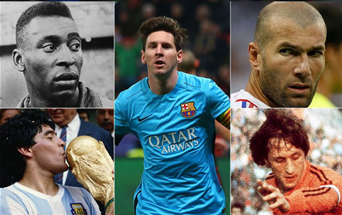 Messi sẽ tiếp bước những Maradona hay Zidane