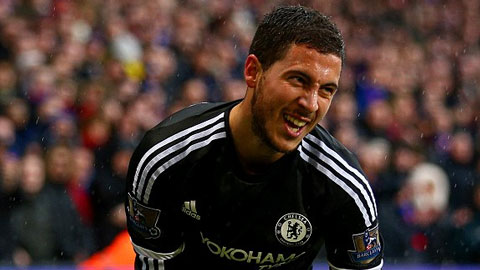 Hazard bỏ dở trận gặp Crystal Palace vì chấn thương