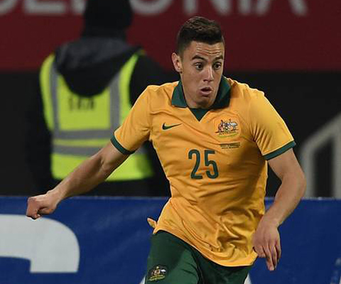 Chris Ikonomidis có 9 trận cho U23 Australia và ĐT Australia 