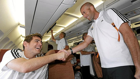 Zidane từng thuyết phục Casillas về Real nhưng bất thành