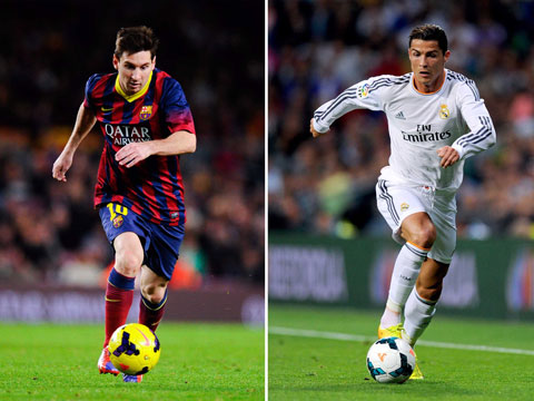 Messi đang cạnh tranh quyết liệt với Ronaldo trong cuộc đua trở thành cầu thủ ghi nhiều bàn thắng nhất lịch sử Champions League/C1