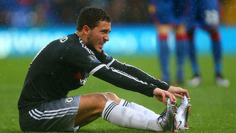 Chelsea mất Hazard trong 2 trận gặp Scunthorpe và West Brom