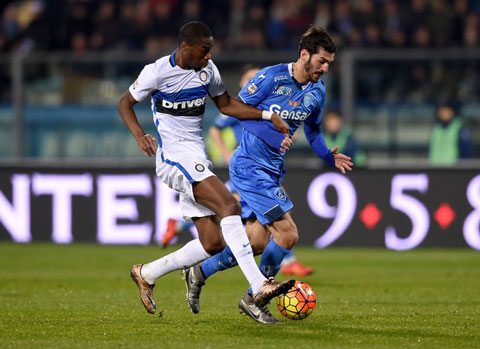 Inter đã có chiến thắng tối thiểu trước Empoli