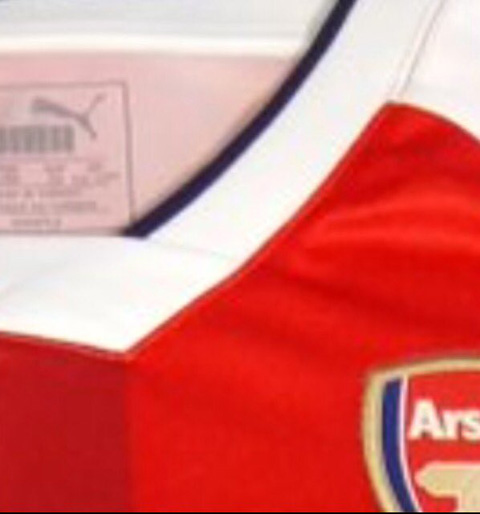 Mẫu áo đấu sân nhà của Arsenal mùa 2016/17 mới bị lộ