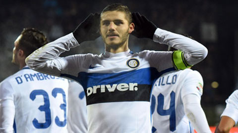 Vòng 18 Serie A: Inter đòi lại ngôi đầu, Napoli thắng sít sao