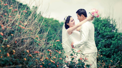 Ảnh cưới lung linh của nhà vô địch futsal Việt Nam
