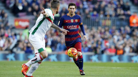 Messi đã có cú hat-trick thứ 25 ở La Liga