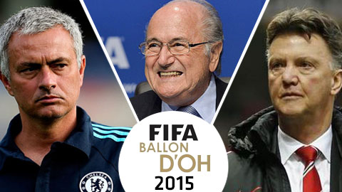 Ứng cử viên Quả bóng Chì 2015: Van Gaal, Mourinho hay Blatter?