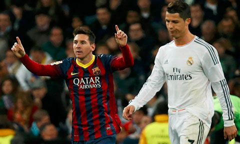 Ronaldo hiện tại khó có thể sánh với Messi