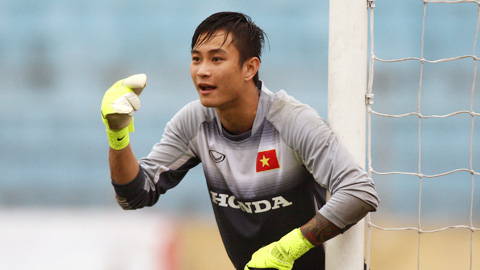 Thủ môn Nguyễn Hoài Anh (U23 Việt Nam): Ngã ở đâu, đứng dậy ở đó