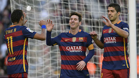 Messi lập hat-trick, Barca đòi lại ngôi đầu La Liga