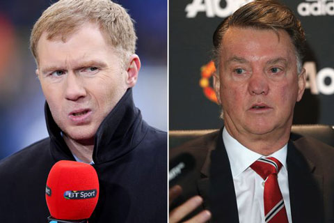 Scholes chỉ thấy sự tẻ nhạt từ Van Gaal