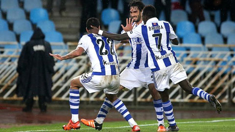 Real Sociedad cầm chắc 3 điểm trong tay