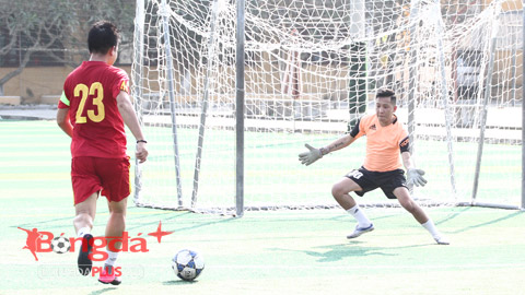 FC Thể Công và U40 Nam Định vào tứ kết giải Long Biên mở rộng