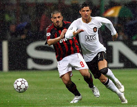 M.U của Ronaldo đã thất bại ê chề trước AC Milan tại bán kết Champions League 2006/07