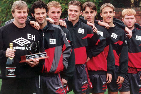 Mùa 1995/96 là mùa bóng thế hệ 92 của M.U bắt đầu tạo được dấu ấn
