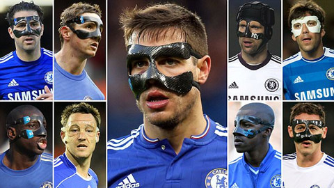 Tại sao cầu thủ Chelsea hay đeo mặt nạ?