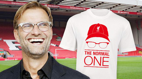 Liverpool đăng ký thương hiệu The Normal One của Klopp
