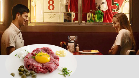 Djokovic dùng món… thịt bò sống ở lần hẹn hò đầu tiên