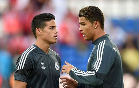 Real cần trói chặt những trụ cột có nguy cơ nổi loạn như Ronaldo hay James