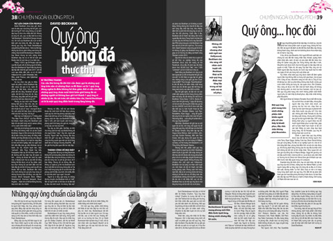 Tiền vệ điển trai David Beckham và những câu chuyện về anh