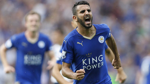 Mahrez là một trong những nhân tố mang lại thành công cho Leicester City mùa này