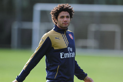 Elneny dự bị trong trận đấu hôm nay