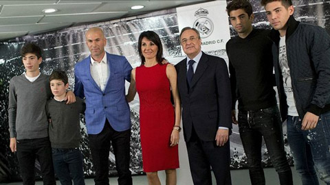 Real loại 3 cậu con trai của Zidane vì án phạt cấm chuyển nhượng