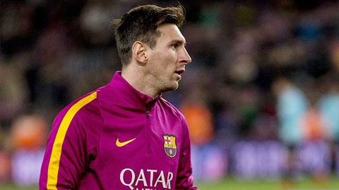 Barca thở phào vì Messi chỉ bị đau nhẹ