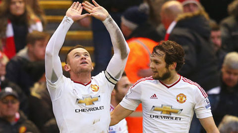 Rooney ghi bàn trận thứ 4 liên tiếp cho M.U: Sát thủ đã trở lại