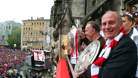 Hoeness trở lại ghế chủ tịch Bayern?