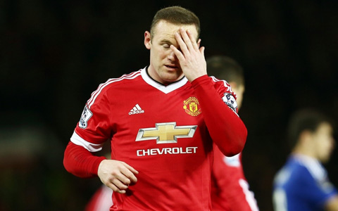Rooney đã chơi rất đáng thất vọng giai đoạn cuối năm 2015