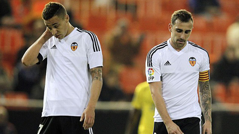 Valencia hút chết trên sân nhà, Sevilla rộng cửa vào bán kết cúp Nhà vua