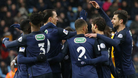 Vòng 1/8 cúp Quốc gia Pháp: PSG đối đầu Lyon