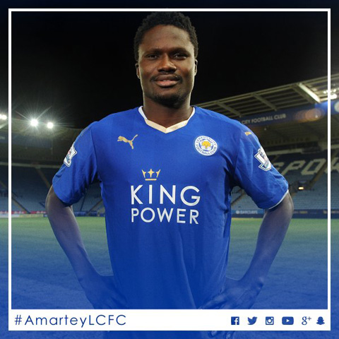 Amartey đã gia nhập Leicester