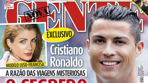 Ronaldo đang quan tâm đến siêu mẫu Melanie Martins (ảnh nhỏ)