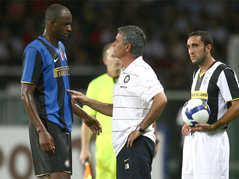 Vieira từng là học trò của Mourinho tại Inter