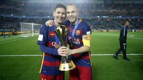 Messi và Iniesta lúc này là những siêu sao hàng đầu thế giới