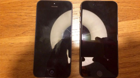 iPhone 5se lộ diện bên cạnh iPhone 5