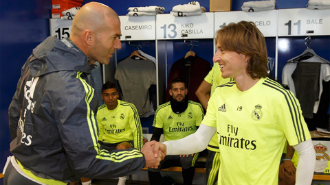 Modric tái sinh từ khi Zidane dẫn dắt Real Madrid