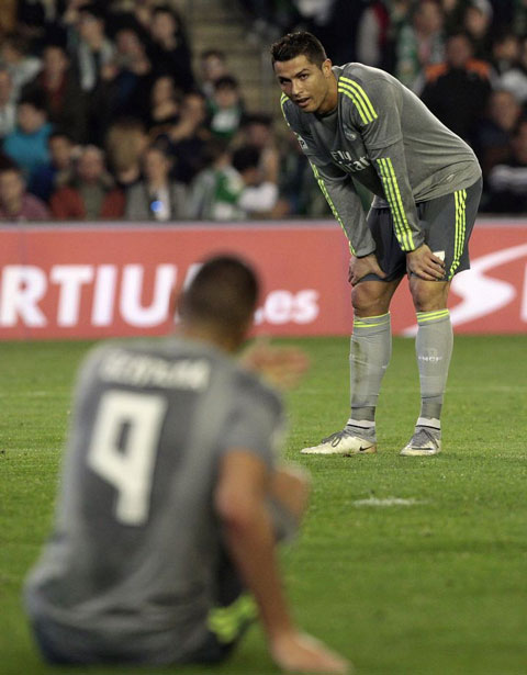 Có một thực tế rằng Ronaldo không đóng góp nhiều cho Real bằng Benzema vào thời điểm này