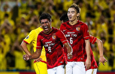 Paulinho đang hạnh phúc cùng Guangzhou Evergrande