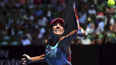 Hạ gục Azarenka, Kerber lần đầu vào bán kết Australian Open