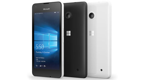 Lumia 550 cho nâng cấp firmware mới