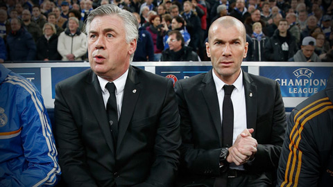 Zidane hãy nhớ bài học của Ancelotti