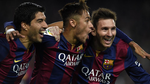Thước ngắm của Barca chuẩn nhất La Liga 2015/16