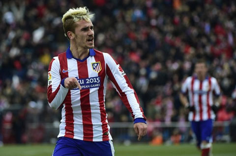 Griezmann có thể an tâm tuyệt đối khi phía sau là một hàng phòng ngự vững chãi