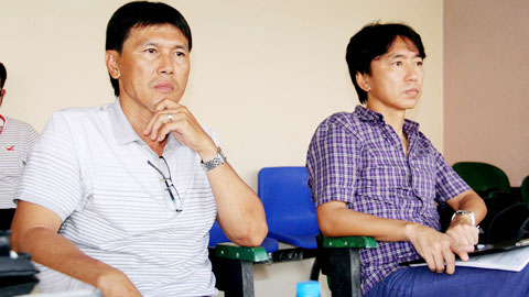 HLV Trần Công Minh là cánh tay phải của HLV Miura trong năm 2015
